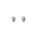 ARETES MANO DE FÁTIMA DE ACERO